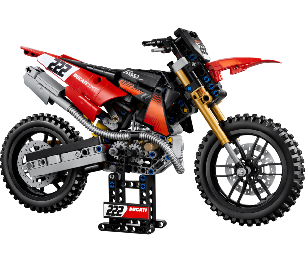 LEGO TECHNIC 42238 Motocykl Ducati Desmo450 MX Factory - 1547399 - zdjęcie 3
